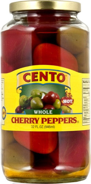 Cento Whole Cherry Peppers 32 FL OZ