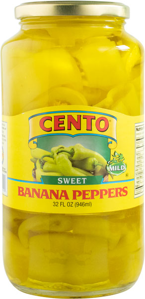 Cento Sweet Banana Peppers 32 FL OZ