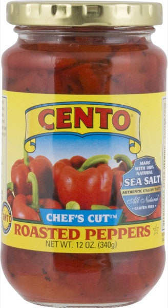 Cento Chef's Cut Roasted Peppers 12 OZ