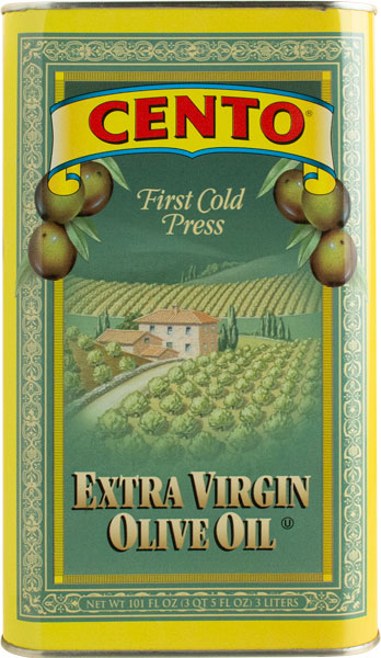 Cento Imported Extra Virgin Olive Oil Tin 101 FL OZ