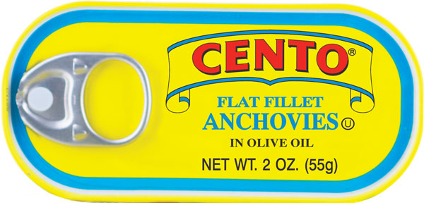 Cento Flat Fillets of Anchovies 2 OZ