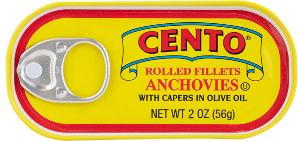 Cento Rolled Fillets of Anchovies 2 OZ