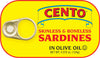 Cento Skinless & Boneless Sardines in Olive Oil 4.375 OZ