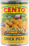 Cento Organic Chick Peas 15.5 OZ