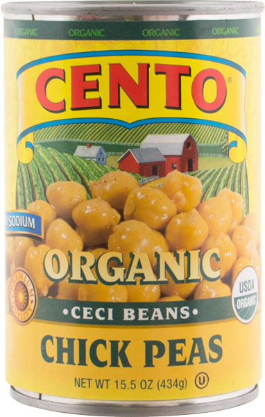 Cento Organic Chick Peas 15.5 OZ