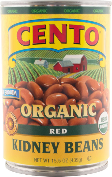 Cento Organic Red Kidney Beans 15.5 OZ