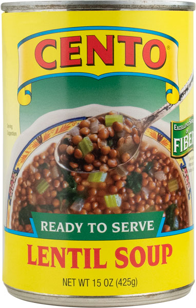 Cento Lentil Soup 15 OZ