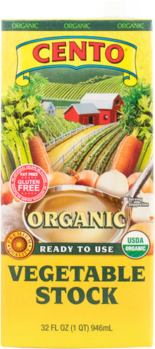 Cento Organic Vegetable Stock 32 FL OZ thumbnail