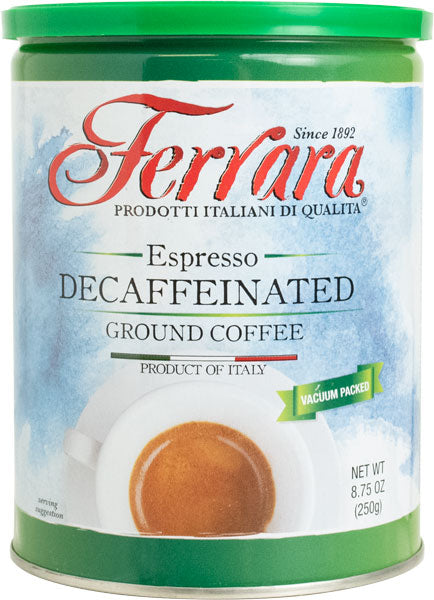 Ferrara Decaffeinated Espresso Ground Coffee 8.75 oz