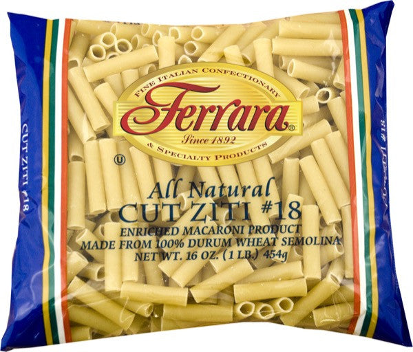 Ferrara Cut Ziti  1 LB